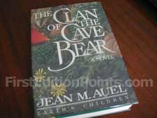 First Edition of The Clan of the Cave Bear