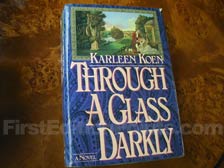 First Edition of Through a Glass Darkly
