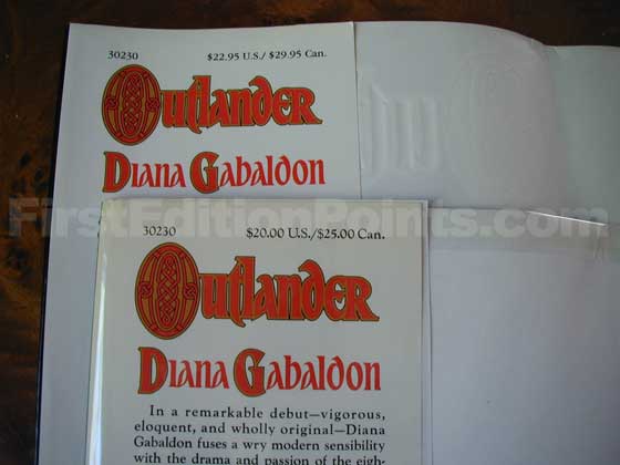 The first issue dust jacket has a $20.00 price.  The later issue jacket is from a seventh 