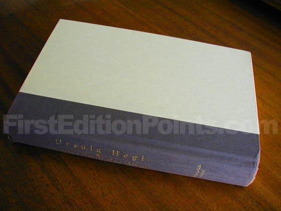 Picture of the first edition Poseidon Press boards for Stones from the River. 