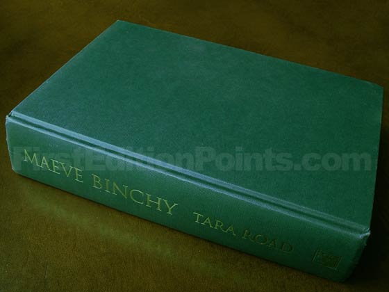 Picture of the first edition Orion Books boards for Tara Road. 