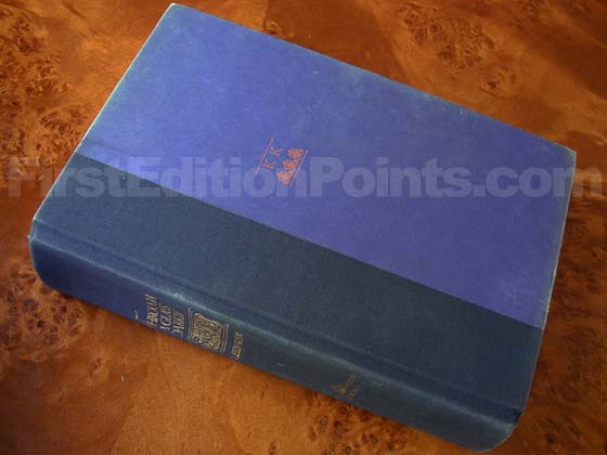 Picture of the first edition Random House boards for Through a Glass Darkly. 